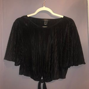 Forever 21 black blouse
